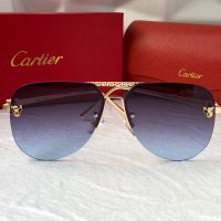 Cartier 2023 мъжки слънчеви очила авиатор унисекс дамски слънчеви очила, снимка 7 - Слънчеви и диоптрични очила - 42813452