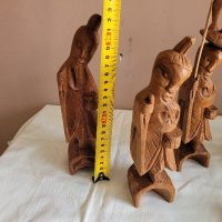 дървени статуетки на рибари, снимка 7 - Статуетки - 42027916