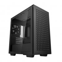 Кутия за компютър DeepCool CH370 Черна mATX Mini Tower, снимка 1 - Захранвания и кутии - 40018776