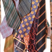 вратовръзки антикварни,колекция Франция, Англия,Италия, снимка 7 - Колекции - 30691892