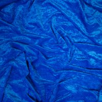 Плат италианско еластично синьо кадифе, снимка 1 - Клинове - 35207076