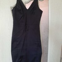 Малка черна рокля къса стилна бандажна , снимка 1 - Рокли - 29850808