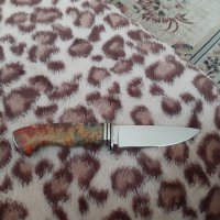 Нож на Андрей Бирюков от К340 стомана закалена на 62hrc, снимка 8 - Ножове - 37502436