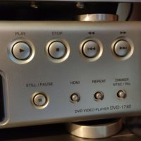 Denon DVD 1740, снимка 3 - Плейъри, домашно кино, прожектори - 40643666
