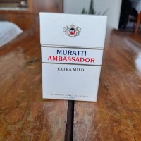 Стара кутия от цигари Muratti, снимка 1 - Колекции - 42193596