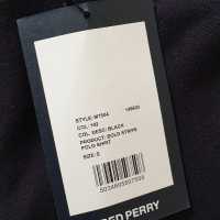 Fred Perry Pique Cotton Slim Fit Mens Size S НОВО! ОРИГИНАЛ! Мъжка Тениска!, снимка 4 - Тениски - 36420301