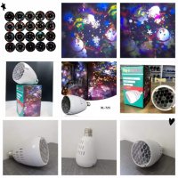 LED Проекторна Лампа XL-725 с Коледни и Хелоуин Мотиви – Празнична Атмосфера, снимка 2 - Лед осветление - 42547383