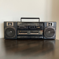 	Panasonic RX-CT800 VINTAGE RETRO BOOMBOX Ghetto Blaster радио касетофон, снимка 1 - Радиокасетофони, транзистори - 44819257