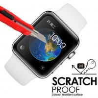  9D Стъклен Протектор за Apple Watch iWatch 41 45 40 42 44 38 49 mm мм стъкло ultra, снимка 2 - Аксесоари за Apple - 38553028