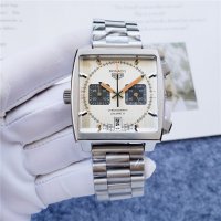 Мъжки часовник TAG Heuer Monaco Calibre 11 с кварцов механизъм, снимка 1 - Мъжки - 38849489