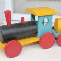 Детска дървена играчка, снимка 7 - Колекции - 38855154