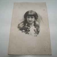 Две стари пощенски картички портрети от 1917г. Прага, снимка 3 - Филателия - 40148799