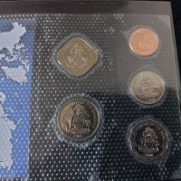 Бахамски о-ви - Комплектен сет от 5 монети 1992-2005, снимка 2 - Нумизматика и бонистика - 42485265