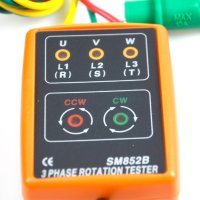 Уред за измерване на фазовата последователност с LED индикатор, снимка 2 - Аксесоари и консумативи - 40870801
