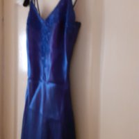 Официална дълга рокля от шифон, снимка 4 - Рокли - 32025303