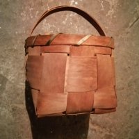 Стара плетена кошница , снимка 2 - Други стоки за дома - 38361697