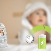 Бебешки монитор VB601 Безжичен 2.0 инчов Аудио Видео Радио Бебешка камера Преносима бебешка камера, снимка 6 - IP камери - 33758042