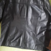 Продавам  Manny`s Марково Елегантно кожено черно палто, снимка 5 - Палта - 35544619