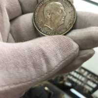 Сребърна монета Испания 100 песети, 1966, снимка 11 - Нумизматика и бонистика - 40503645
