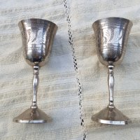 Метална чаша 2 бр, снимка 2 - Антикварни и старинни предмети - 44481549