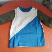 Нова блузка за 6-9 м. и ПОДАРЪК, снимка 1 - Бебешки блузки - 36615275