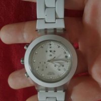 Swatch уникален и стилен дизайн елегантен часовник, снимка 1 - Луксозни - 35445360