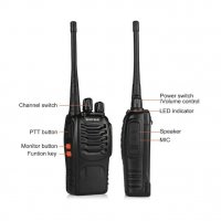 Baofeng BF-888S Пълен комплект два броя радиостанция/слушалки/, снимка 3 - Други - 36825027