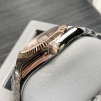 Унисекс часовник Rolex Oyster Perpetual Datejust с автоматичен механизъм, снимка 4 - Дамски - 38695595
