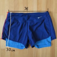 Nike 3 Rival Jacquard 2 in 1 Womens Running Shorts, снимка 4 - Къси панталони и бермуди - 37211909