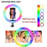 Селфи ринг лампа (light ring)/ Led ring /Светеща ринг лампа, снимка 11 - Селфи стикове, аксесоари - 30904827