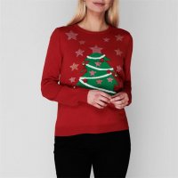 Коледен пуловер Christmas, снимка 2 - Блузи с дълъг ръкав и пуловери - 31661138
