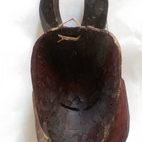 Африканска маска БАУЛЕ , снимка 3 - Антикварни и старинни предмети - 30806198