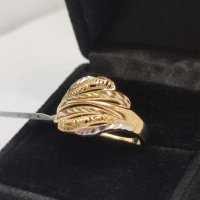Нов Златен пръстен-3,23гр/14кр, снимка 3 - Пръстени - 42490582