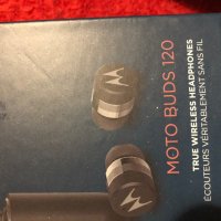 Motorola Moto Buds 120 - Истински безжични Bluetooth слушалки с микрофон и компактен калъф за зарежд, снимка 6 - Безжични слушалки - 40383642