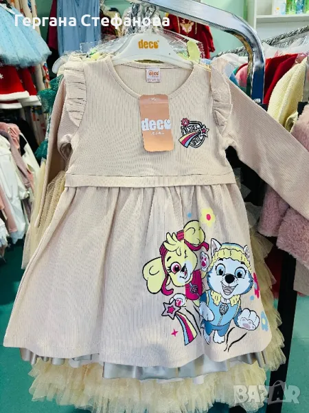 Рокля пес патрул  Размери -2/3г.3/4г.4/5г.5/6г. Цена-28 лв, снимка 1