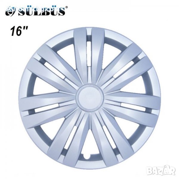 Комплект тасове Automat 427, Тасове за автомобил 16 цола, Сив, 4 броя, снимка 1