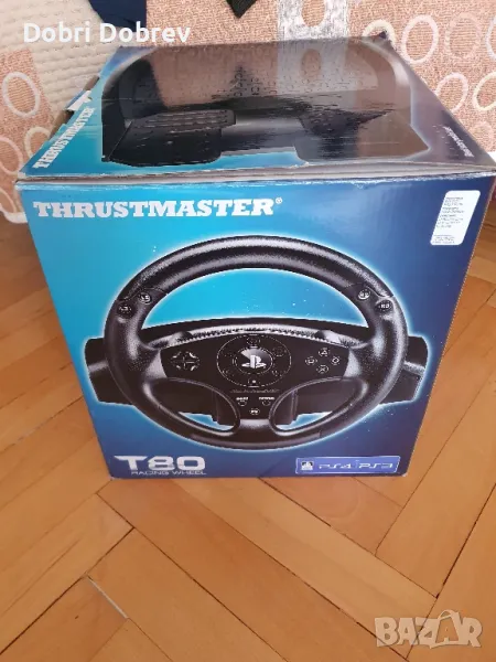 thrustmaster t80 волан с педали , снимка 1