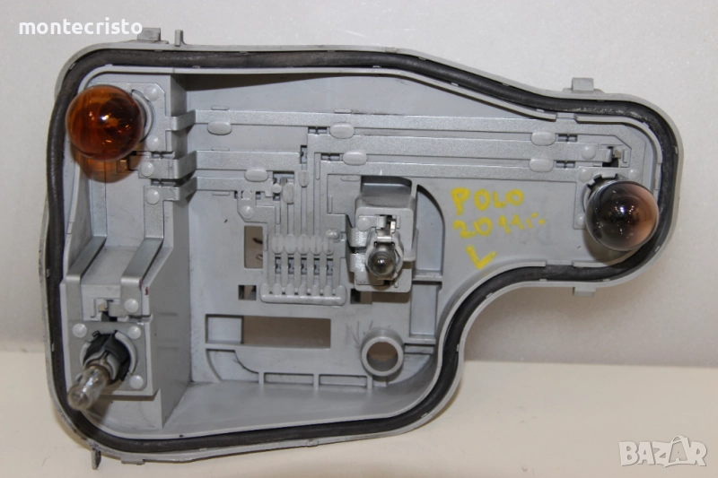 Лява платка стоп VW Polo V 6R1 (2009-2014г.) ляв ламподържач 6R0945257A / 6R0 945 257 A, снимка 1