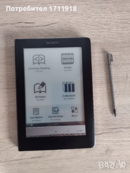 Sony PRS 600 електронна книга, снимка 1
