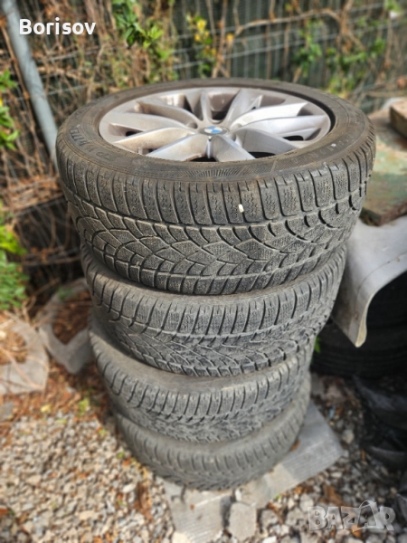 алуминиеви джанти за БМВ със зимни гуми 245/50/18, снимка 1