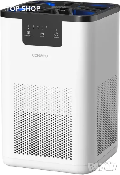 Пречиствател на въздух CONOPU, 3-степенна филтрация, с функция за ароматерапия, нощна светлина, снимка 1