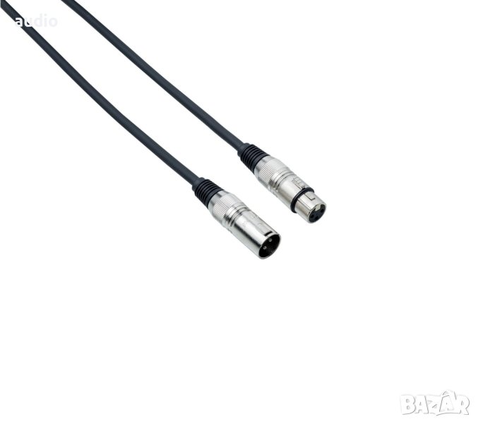 Кабел XLR мъжки – XLR женски 6м BESPECO, снимка 1