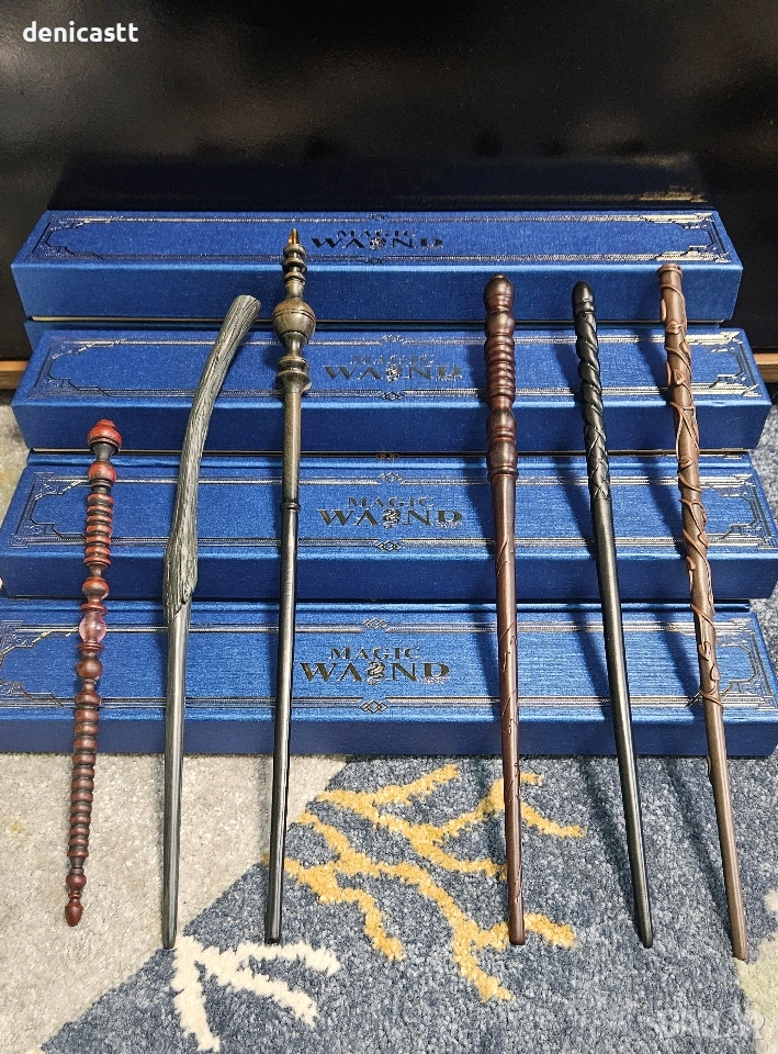 хари потър, магически пръчки, златен снич, хоркрукс, снимка 1