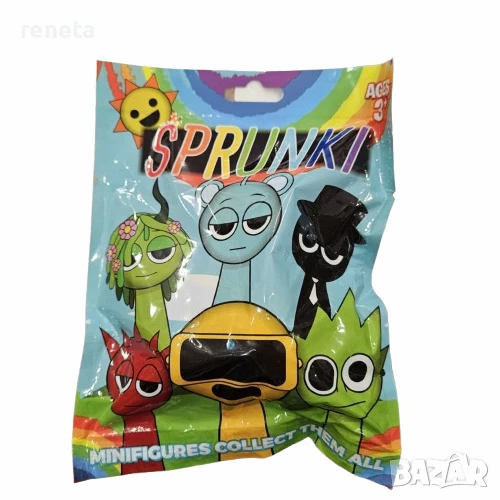 Фигурка Мистери, Тип Sprunki, Пластмасова, 6 см, снимка 1