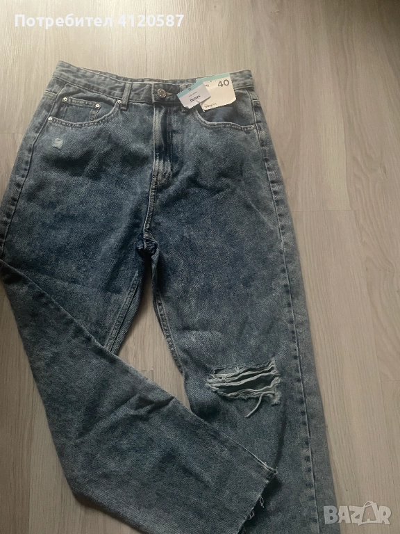 Дамски дънки MOM FIT, снимка 1