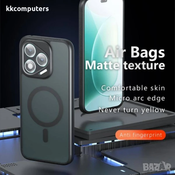 Honor 400 Pro 5 – PC + TPU Удароустойчив Калъф и Протектор с MagSafe, снимка 1