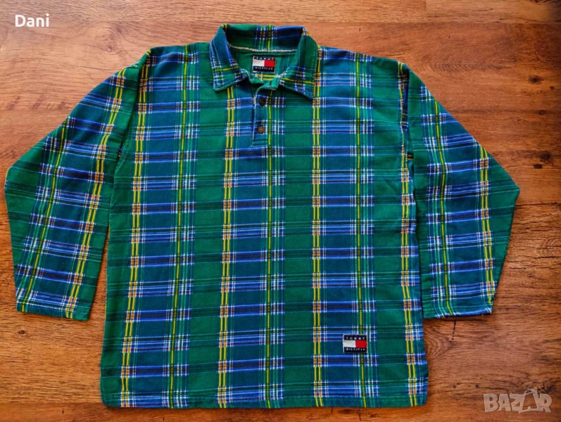 Tommy Hilfiger Vintage Polo 90s блуза с дълъг ръкав, снимка 1