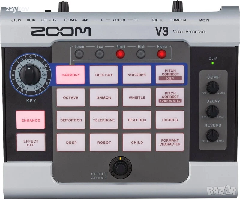 Zoom V3 Вокален процесор, снимка 1