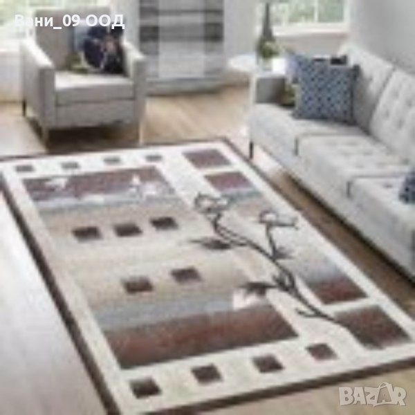 Килим с флорален мотив , снимка 1