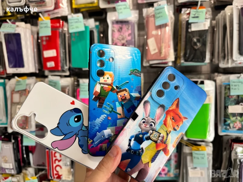 Кейс/калъф/ Minecraft / Stitch / Zootopia за всякакви телефони, снимка 1